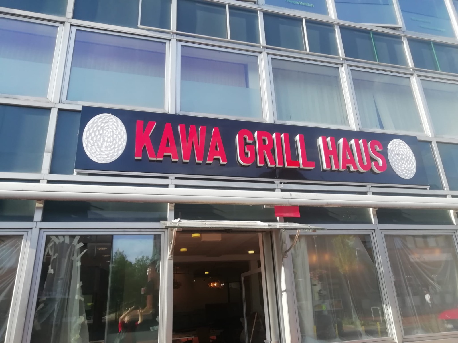 Leuchtbuchstaben Kawa Grill Haus