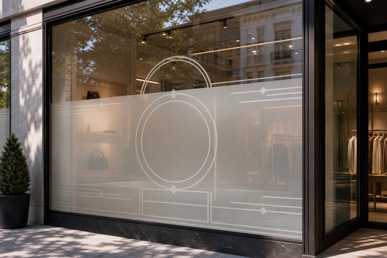 Schaufenster & Folierung